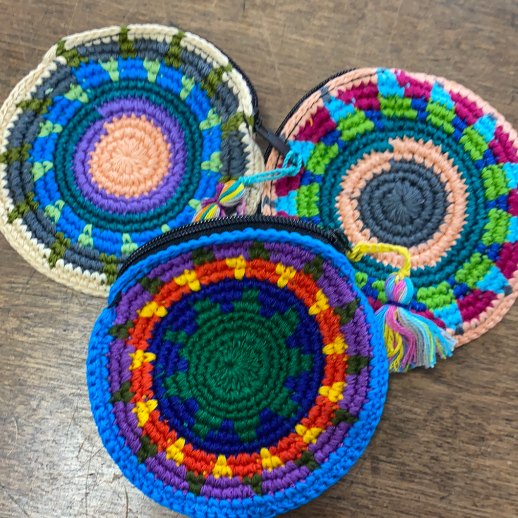 Fair Trade Crochet Coin Purse