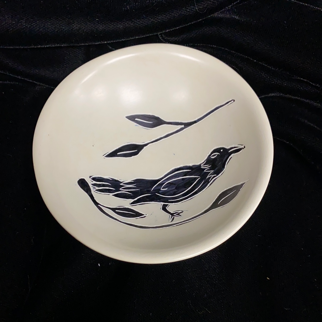 Soapstone Bird Bowl 3”