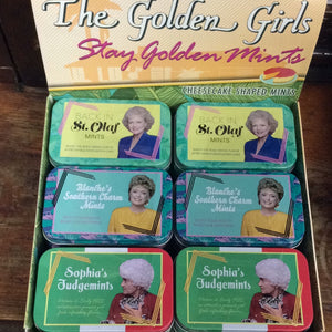 The Golden Girls Stay Golden Mints in Tin
