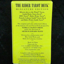 Load image into Gallery viewer, Miniature Rider-Waite® Tarot