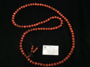 Dragon Blood Wood Mala 108 Beads