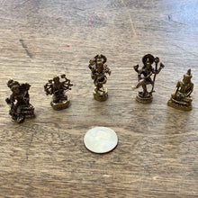 Load image into Gallery viewer, Brass Statues Mini Hindu Figure