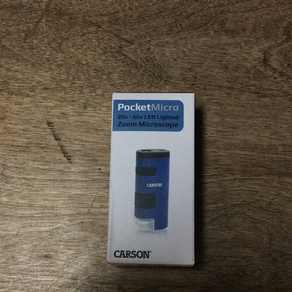 PocketMicro 20x-60x Zoom Microscope