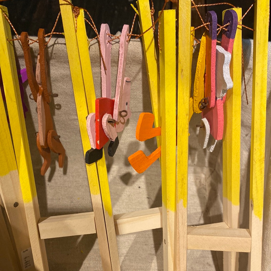 Wooden Squeeze Toy Ladder