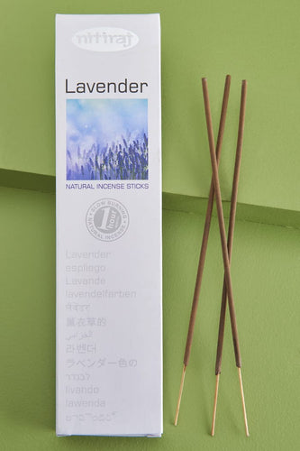 Nitiraj Premium LAVENDER Natural Incense Sticks