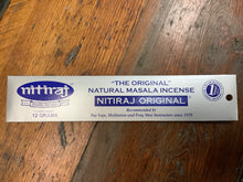 Load image into Gallery viewer, Nitiraj Original Natural Incense