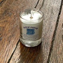 Load image into Gallery viewer, Crystal Journey Herbal Filled Votive Soy Candle