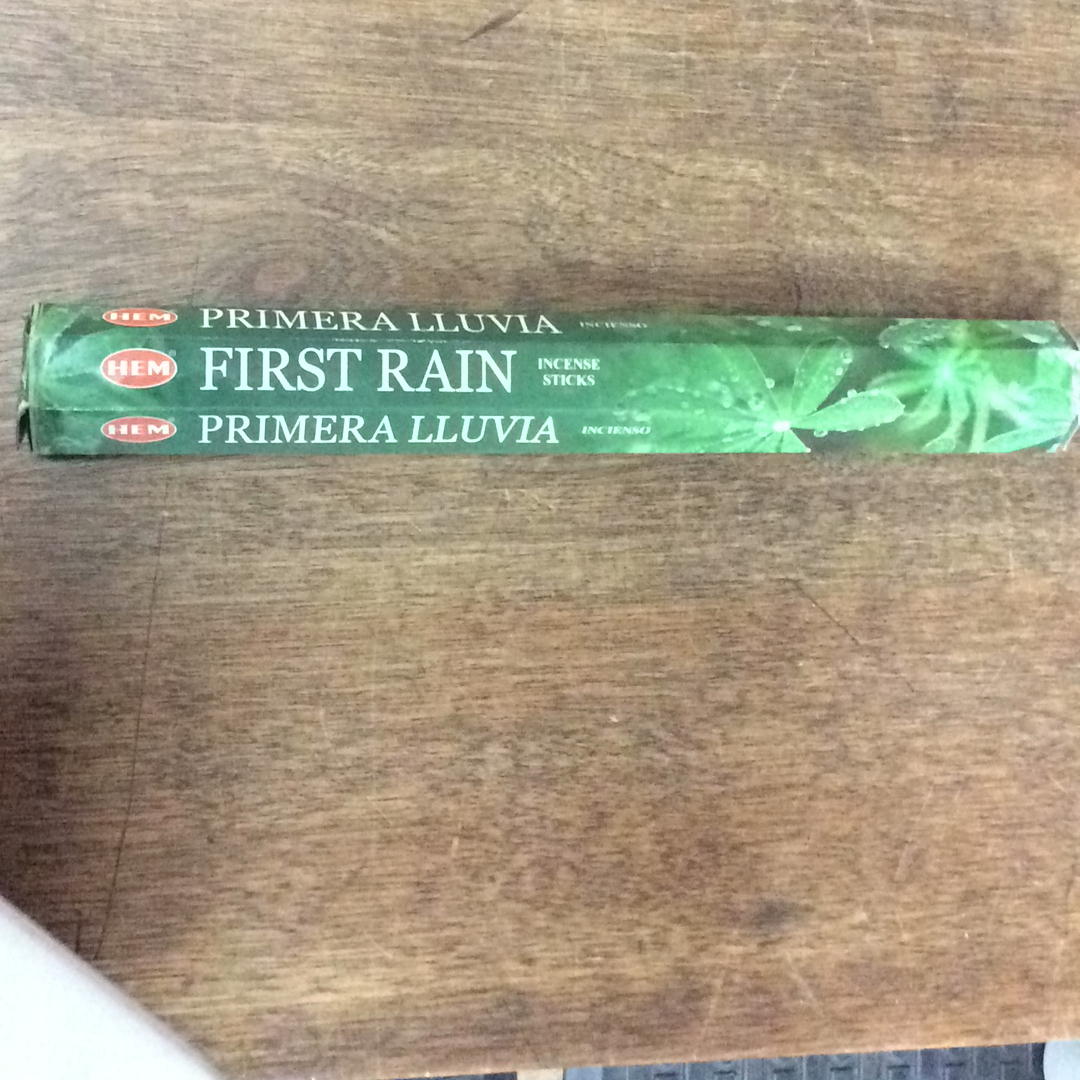 First Rain HEM Incense 20 Sticks