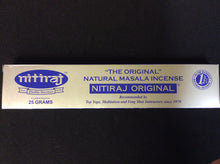 Load image into Gallery viewer, Nitiraj Original Natural Incense