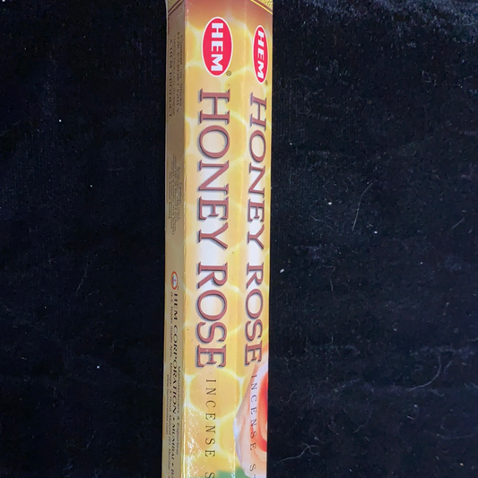 Honey Rose HEM Incense 20 Sticks