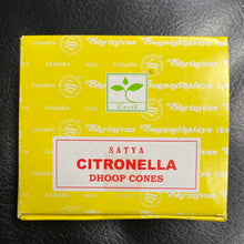 Load image into Gallery viewer, Satya Incense Dhoop Cones 12 cones per box
