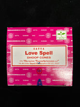 Load image into Gallery viewer, Satya Incense Dhoop Cones 12 cones per box