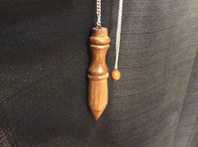 Load image into Gallery viewer, Pendulum Wood Point w/ hidden compartment