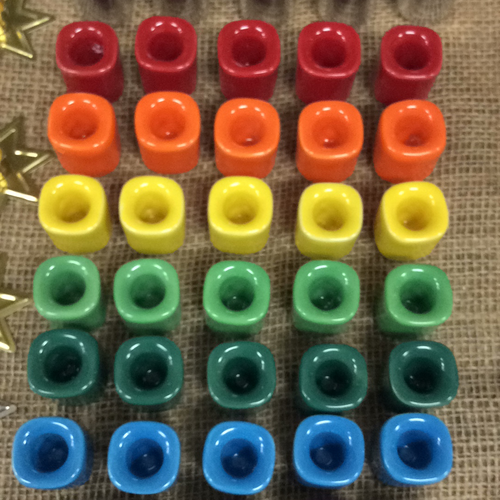 Ritual Chime Candle Holders Ceramic Colors