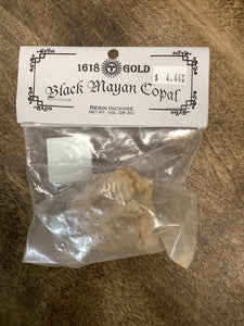 Black Mayan Copal Resin Incense