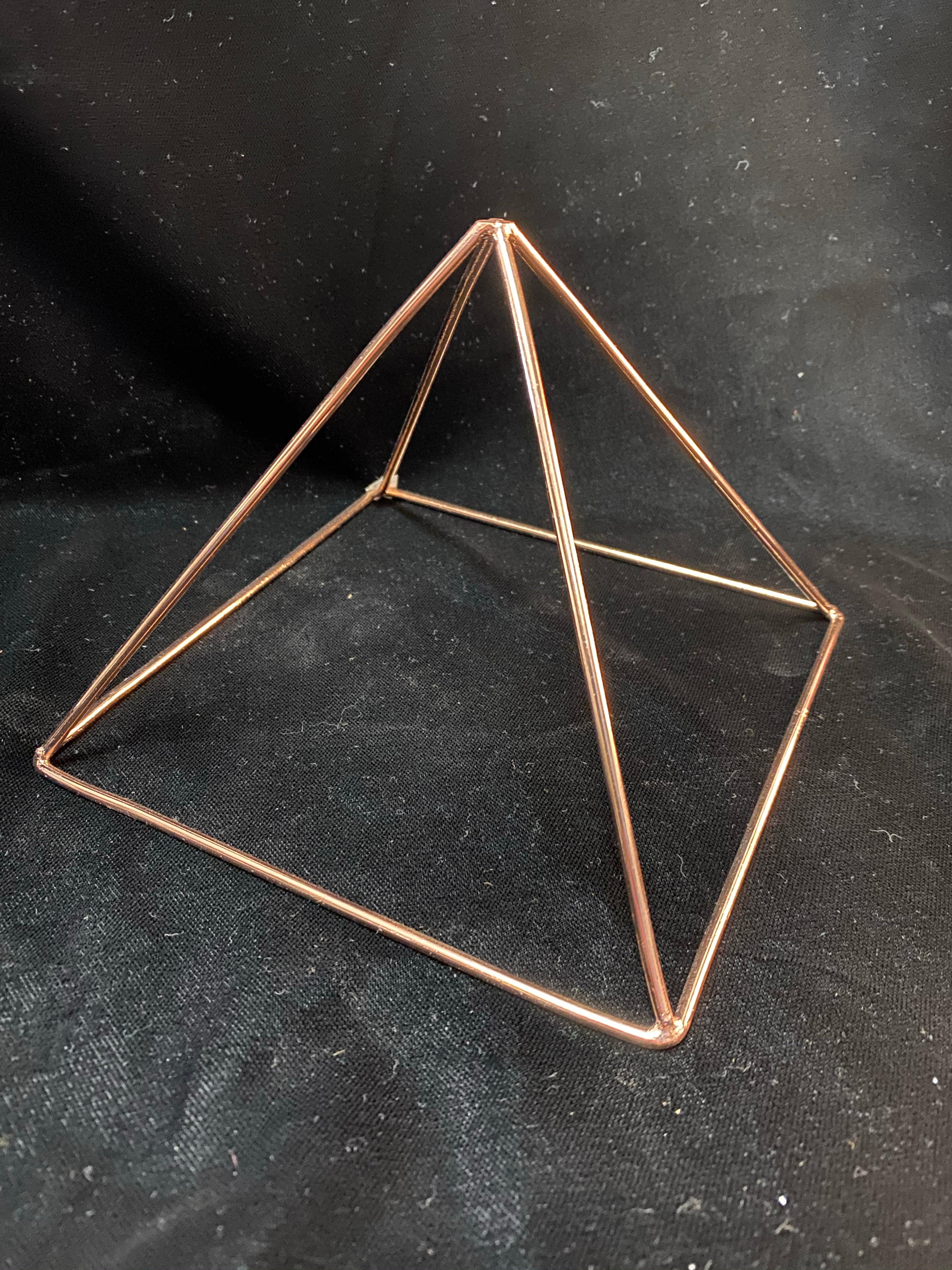 Pyramid Copper Rods Copper Pyramid – Gemini's Eclectic Emporium