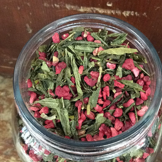 Raspberry Flavored Green Tea Organic